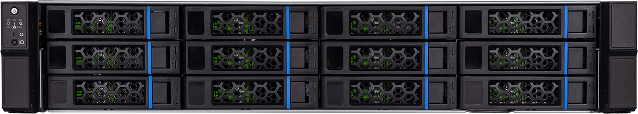 Сервер С320, 2U 12 HDD (Front) + 2 SSD (Rear), (LGA 4189), 2x800 Вт, без CPU
