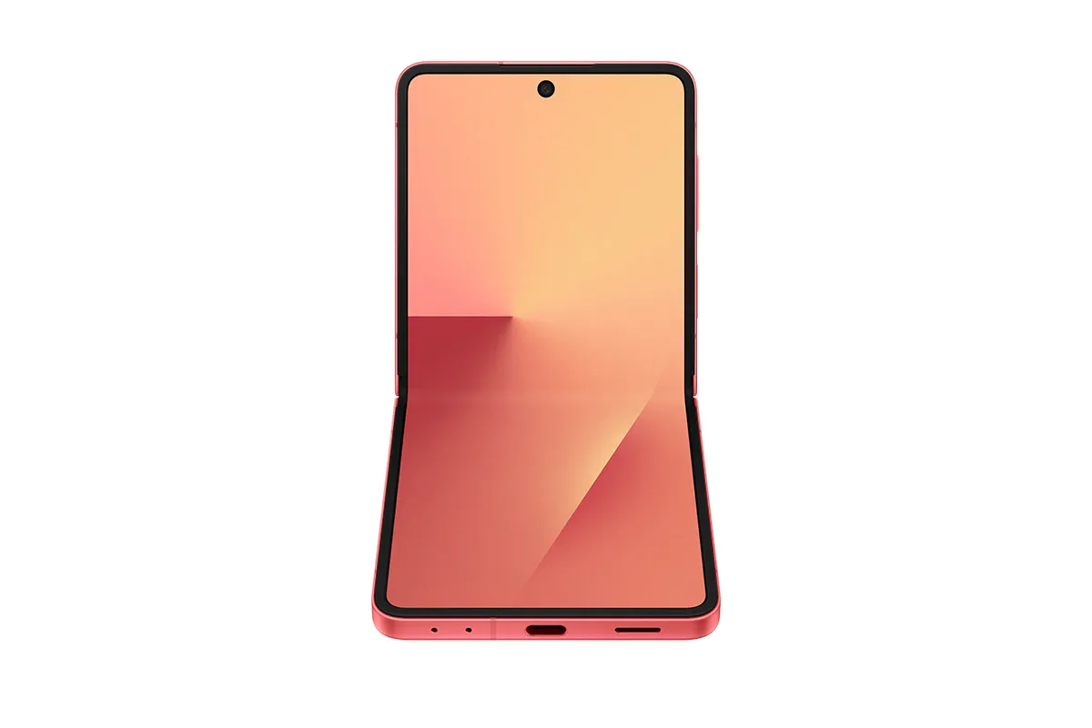 Смартфон Samsung Galaxy Z Flip7 256 Гб, Коралловый