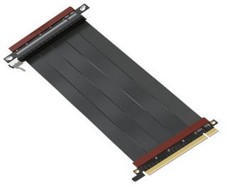 5cm - Ultra PCIe 4.0 X16 Riser Cable Extreme - Straight Socket