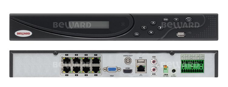 IP видеорегистратор BK1216H2-P8