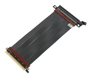 20cm - Ultra PCIe 4.0 X16 Gen4 Riser Cable | 90 Degree Socket | Gen3 Compatible
