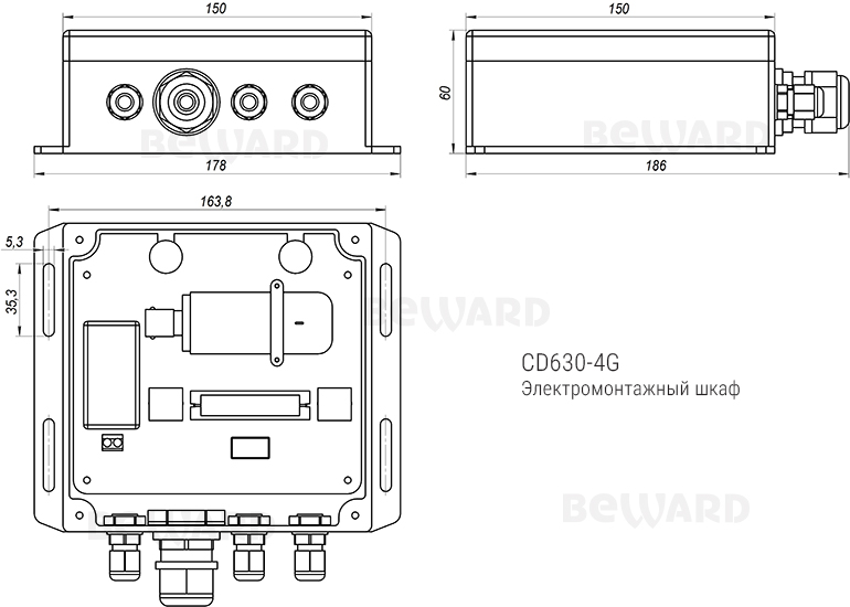 IP камера CD630-4G