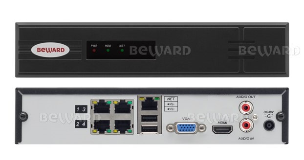 IP видеорегистратор BK0104H2-P4