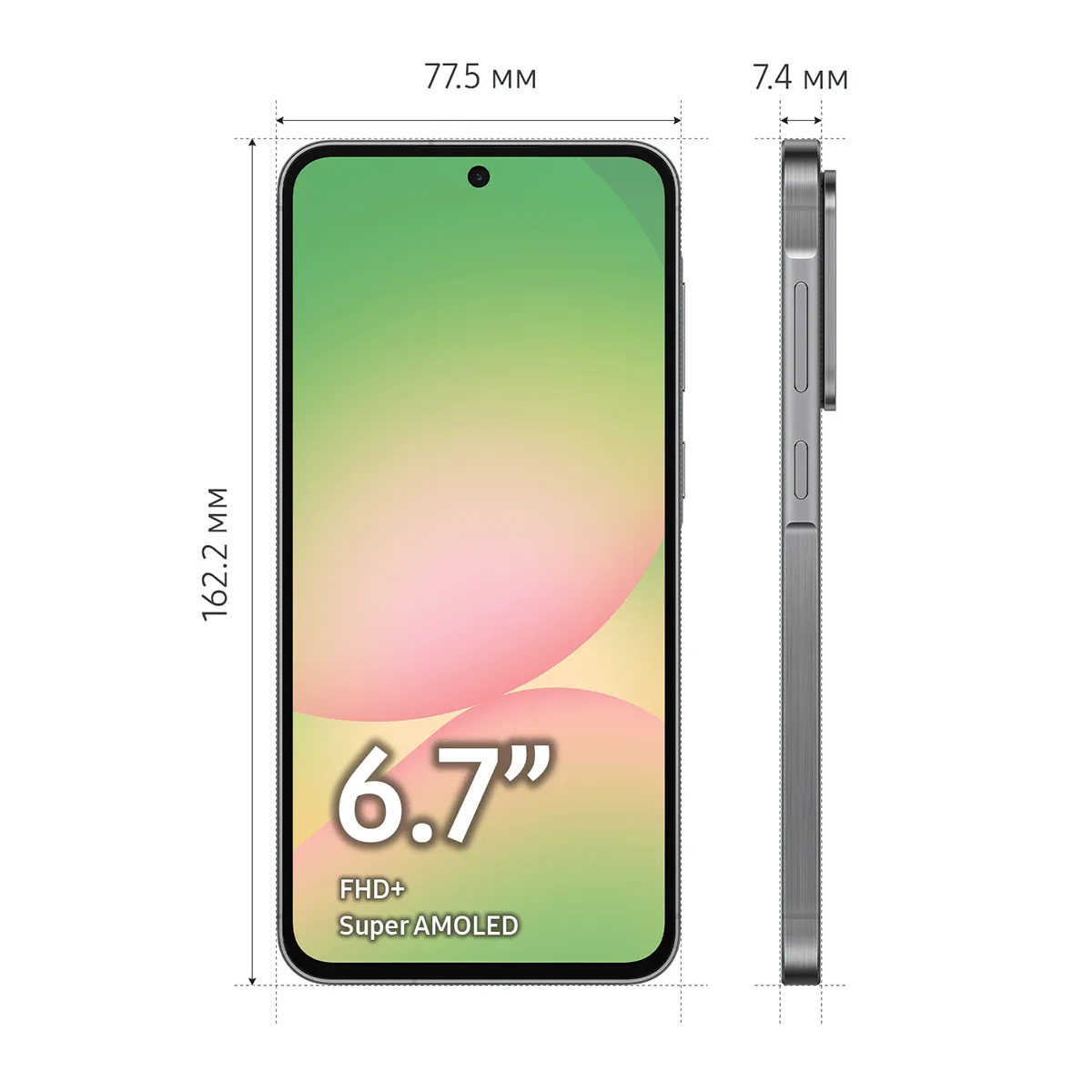 Смартфон Samsung Galaxy A56 256 Гб, Чёрный