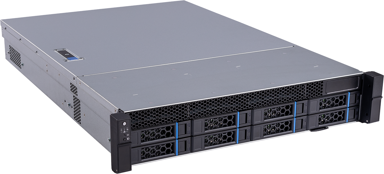 Сервер С320, 2U 8 HDD (Front) + 2 SSD (Rear), (LGA 4189), 2x1300 Вт, без CPU