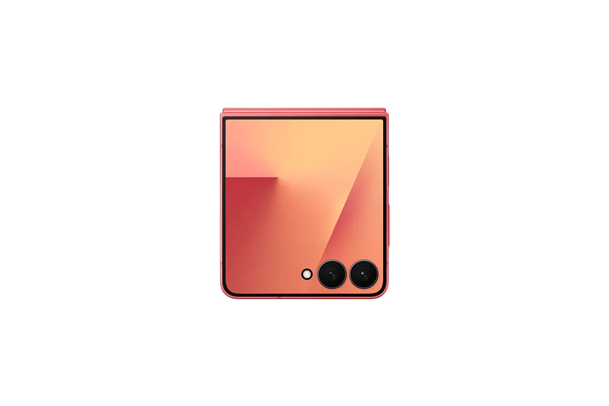Смартфон Samsung Galaxy Z Flip7 256 Гб, Коралловый