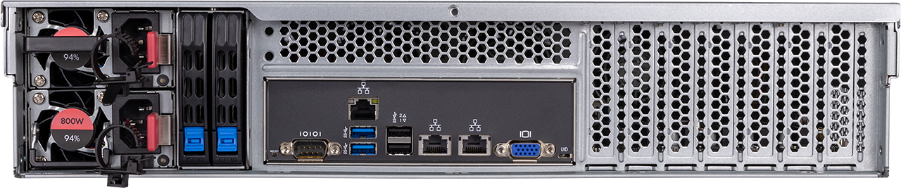 Сервер С320, 2U 25 SSD (Front) + 2 SSD (Rear), (LGA 4189), 2x1300 Вт, без CPU