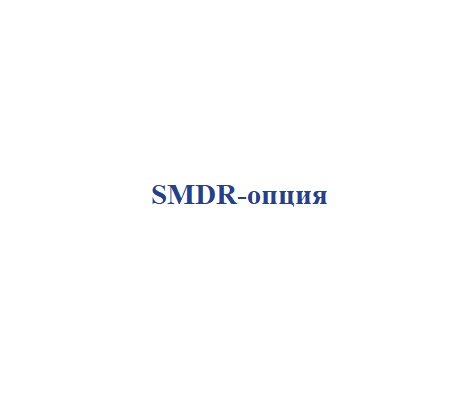 SMDR-опция