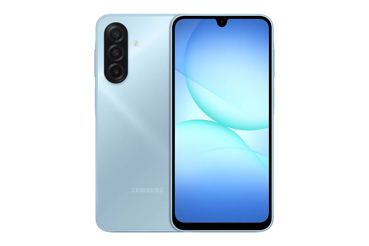 Смартфон Samsung Galaxy A17 256 Гб, Светло-голубой