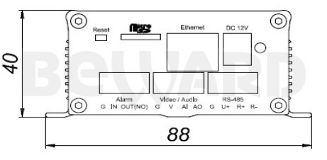 IP видеокодер B102S