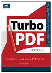 IMSI/Design, LLC TurboPDF (лицензия), версия v4