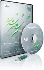 Вента VentaFax Venta4Net (серверная лицензия + Клиент, коробочная версия), 32-линейный сервер + 4 клиента